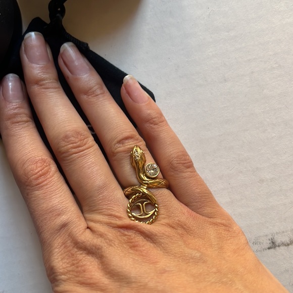Just Cavalli ring with snake - Picture 3 of 7